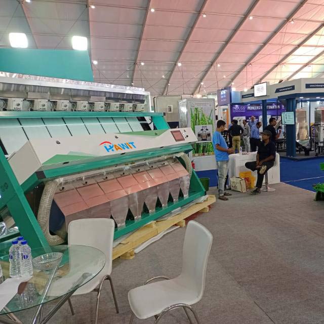 Hawit Sorter en Expo en India