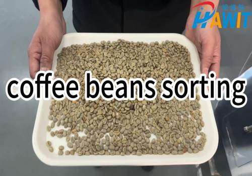 32-Channel Mini Color Sorter: coffee beans sorting