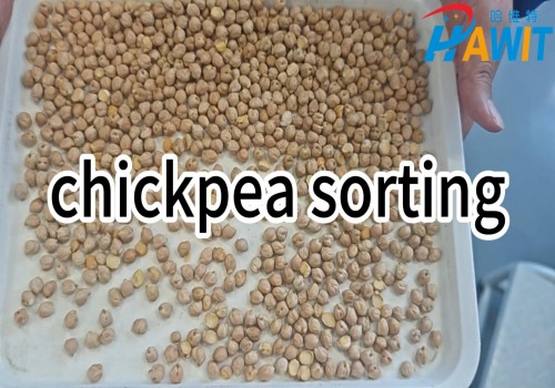 Infrared Color Sorter: Internal + External Detection---chickpea sorting