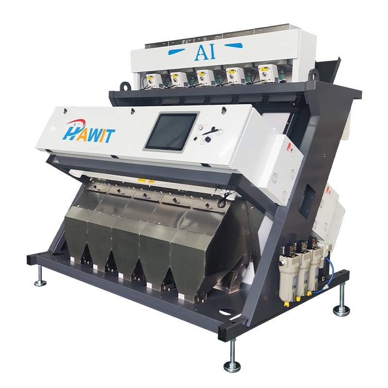 Hawit S model 5 chutes machine