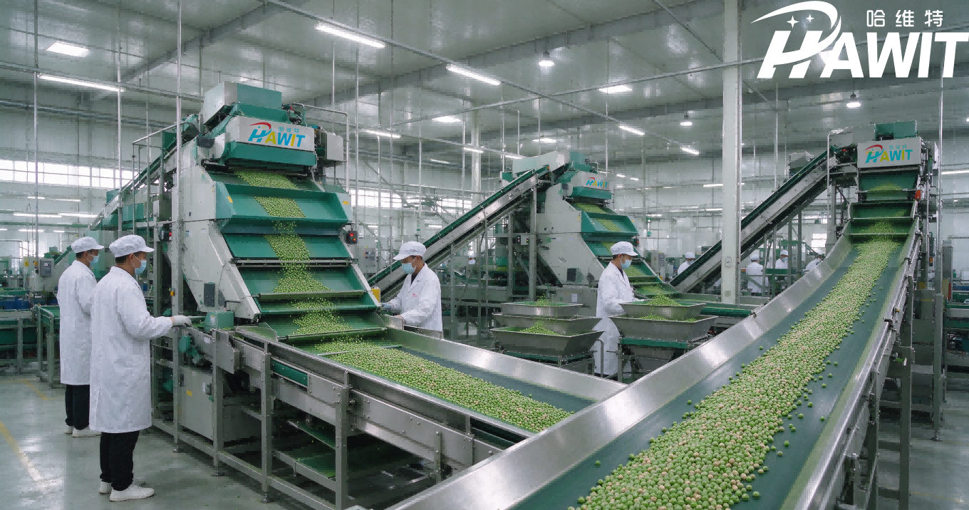peas processing